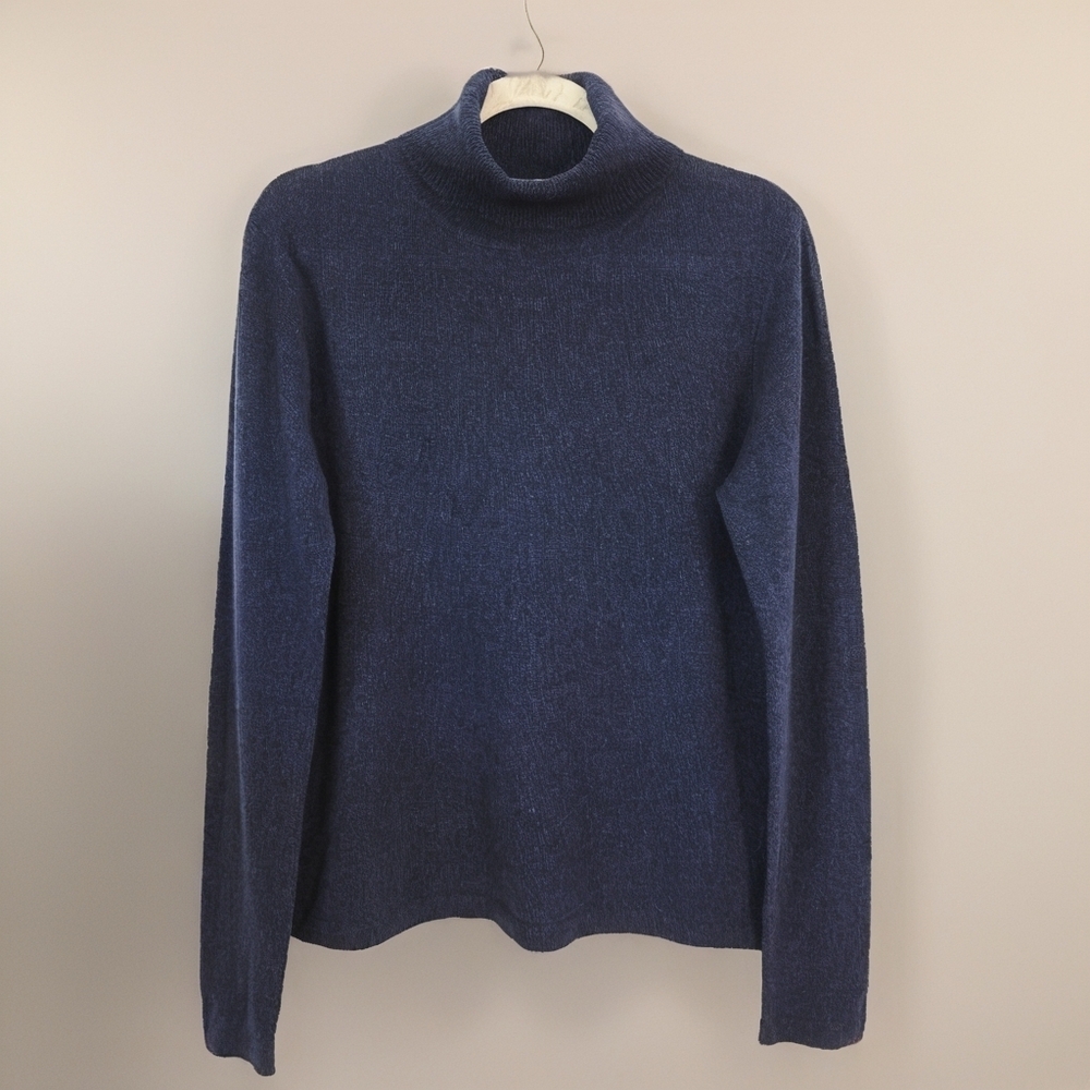 PLY Women's Cashmere Sweater Blue Size XL NWT